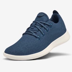 Allbirds Wool Runners Sneakers Twilight Navy Blue Minimalist Athletic Merino 9